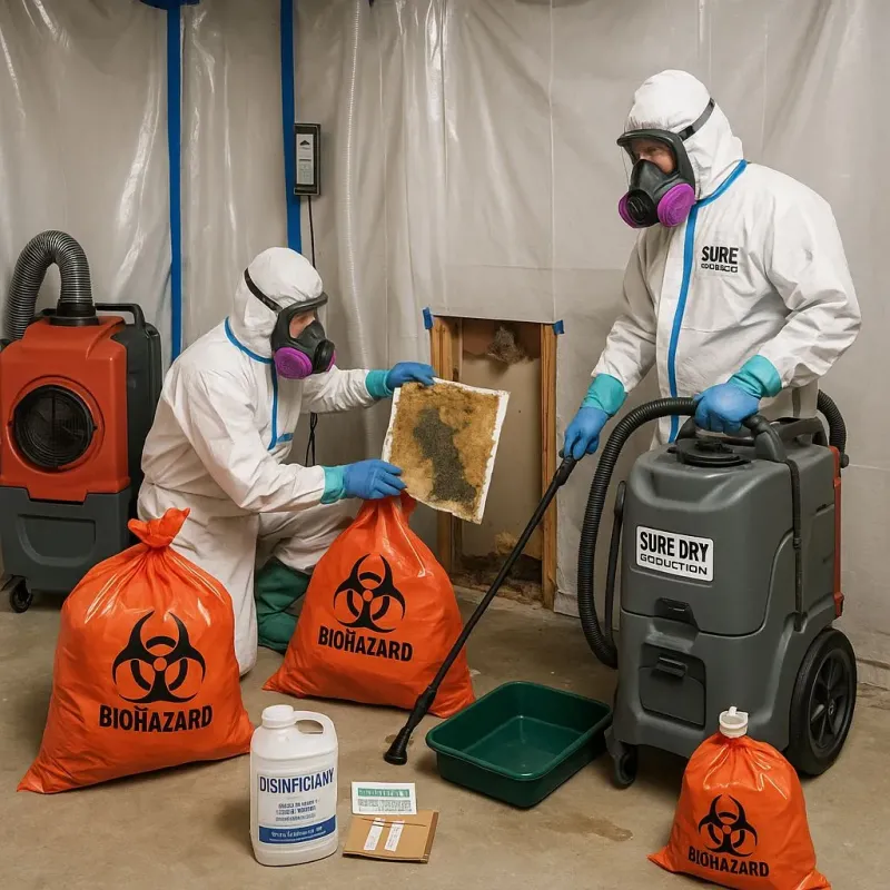 Contaminated Water Handling Protocols process in Coalfield, TN
